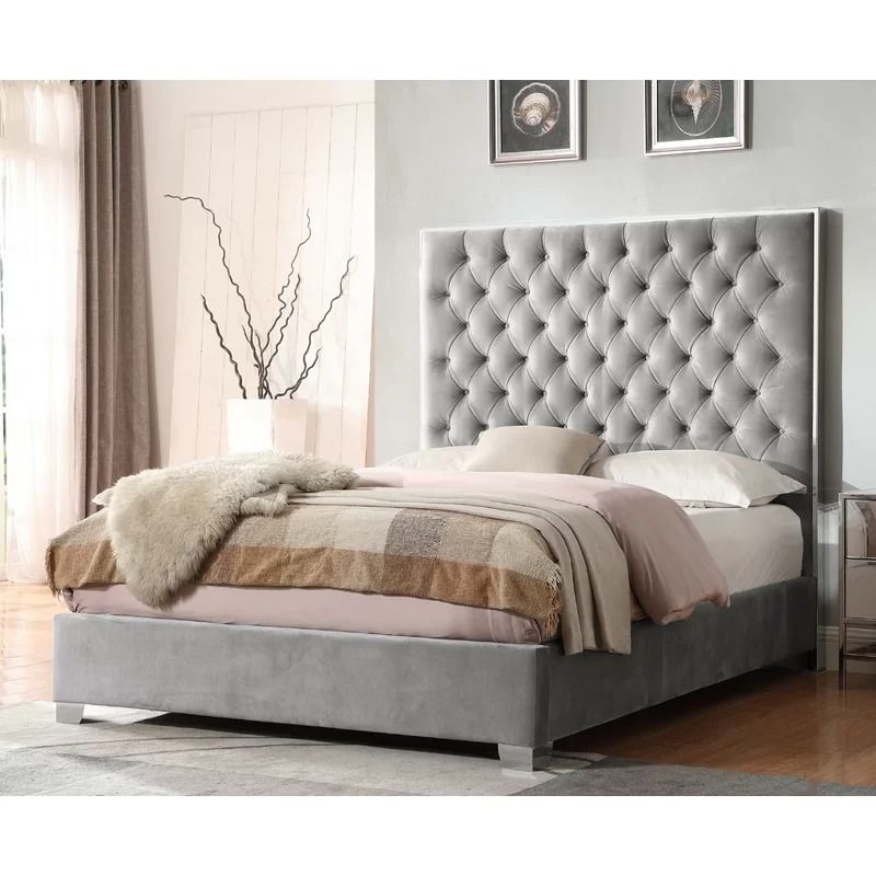Lansford Upholstered Standard Bed-Queen thumbnail 3