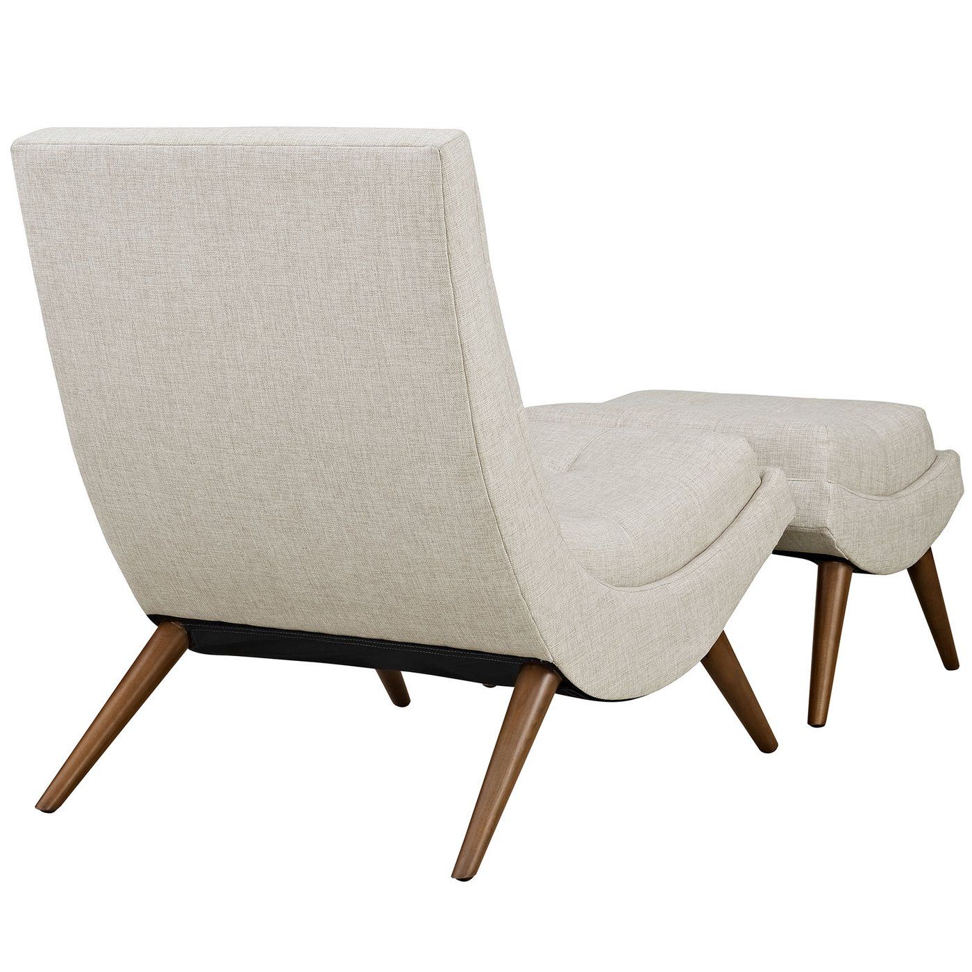 Ramp Upholstered Fabric Lounge Chair thumbnail 3