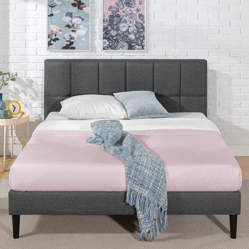 Colby Tufted Upholstered Bed-Queen thumbnail 2