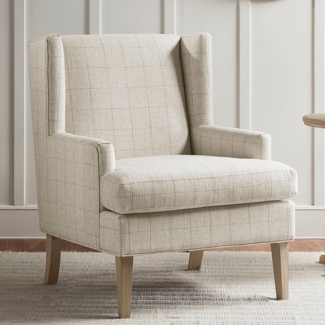 Martha Stewart Decker Wingback Chair thumbnail 7