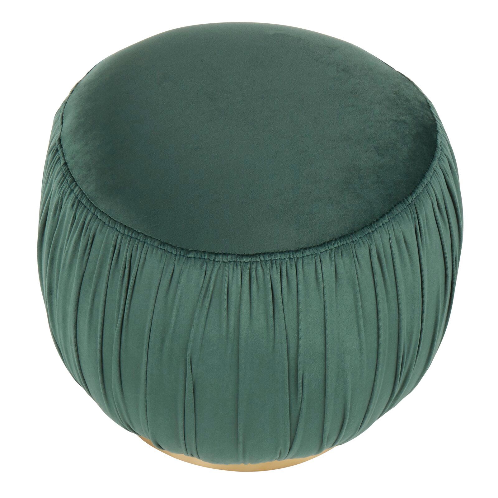 Patrica Ruched Pouf thumbnail 2