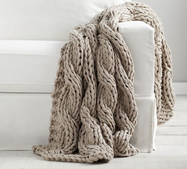 Colossal Handknit Throws — view 1