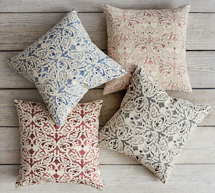 Reilley Embroidered Pillow thumbnail 2