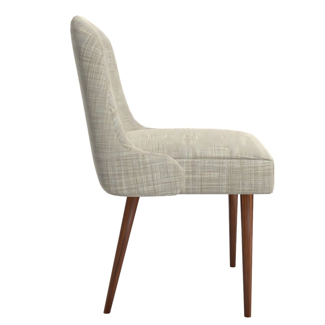 Mid Century Upholstered Dining Chair thumbnail 2
