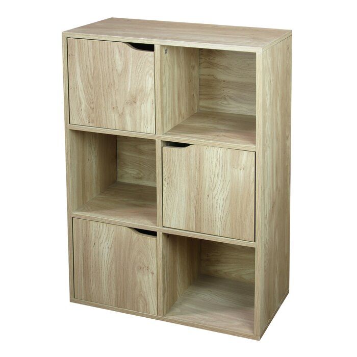 Lamarr 35'' H x 23.6'' W Cube Bookcase thumbnail 2