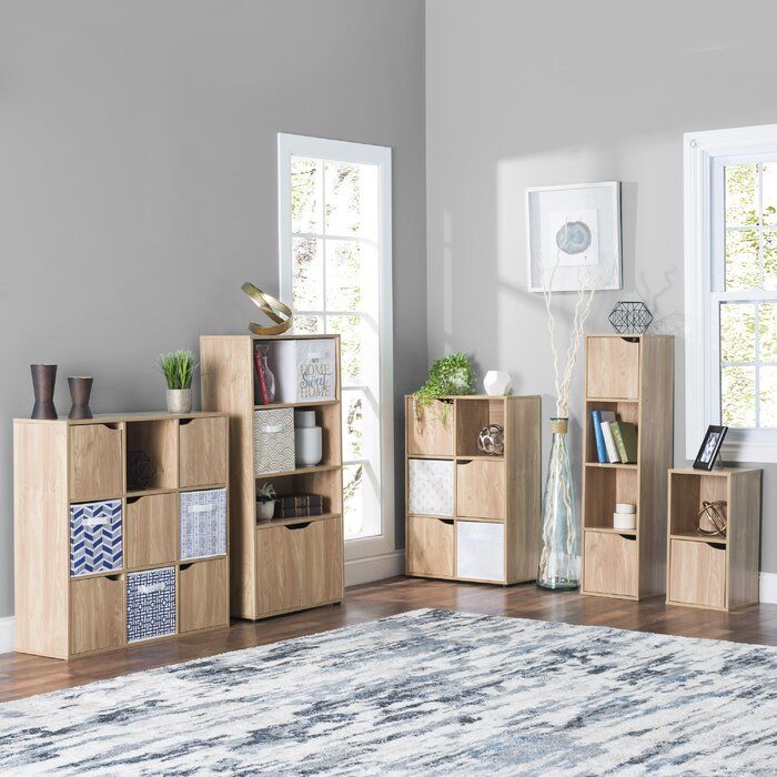 Lamarr 35'' H x 23.6'' W Cube Bookcase thumbnail 3