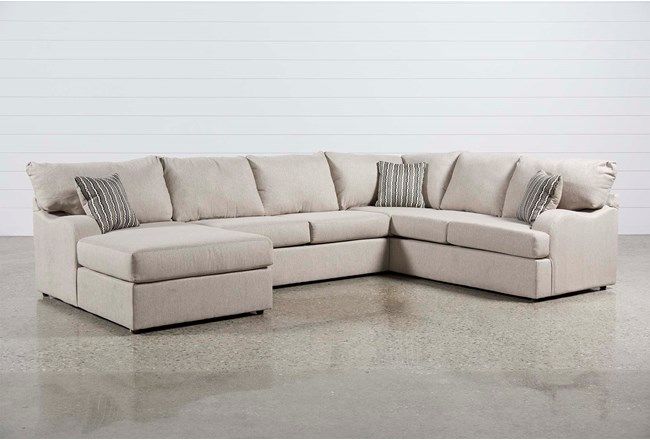 Meyer 3 Piece Sectional With Left Arm Facing Chais — view 1