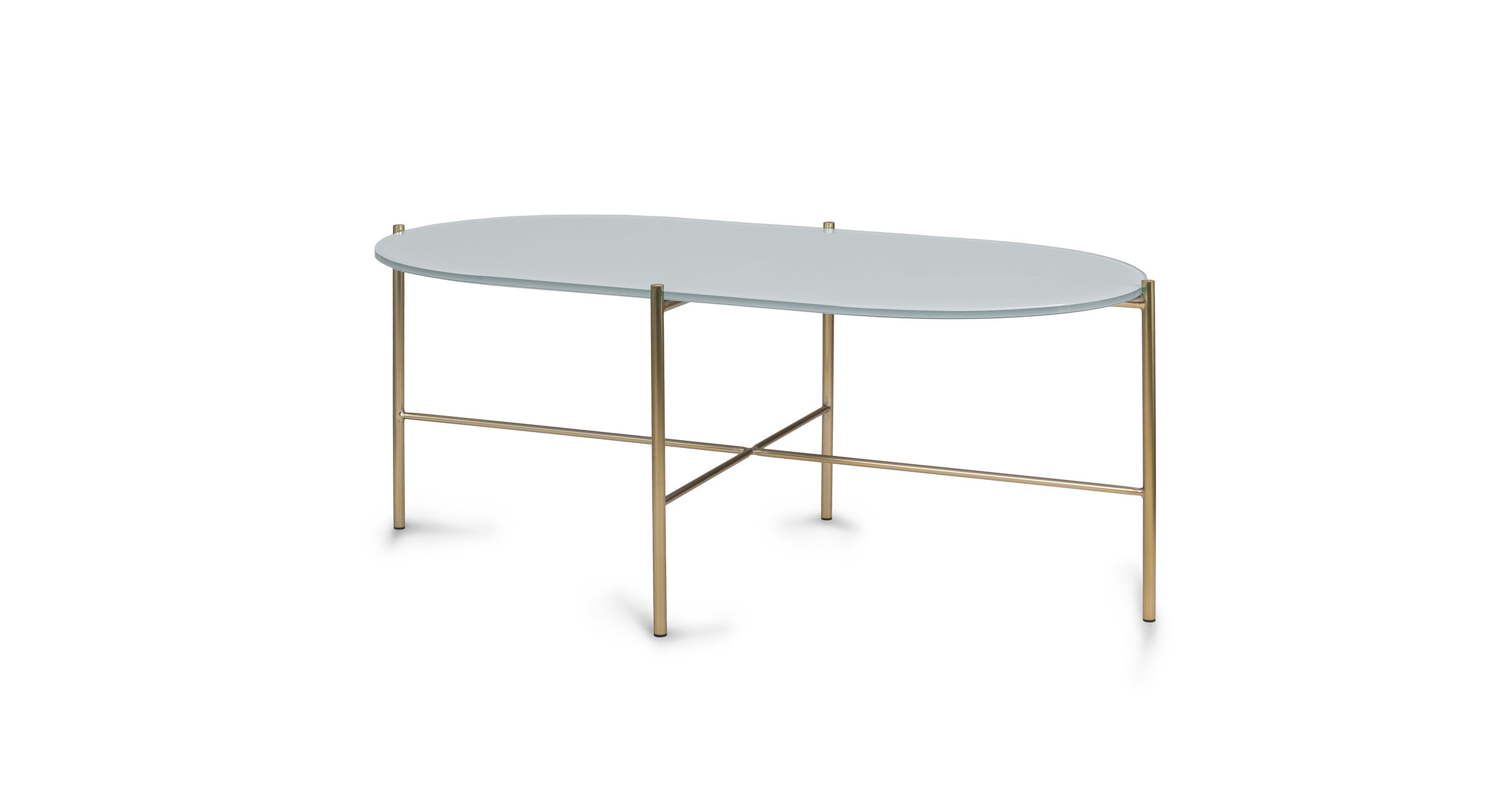 Silicus Light Gray Oblong Coffee Table thumbnail 3