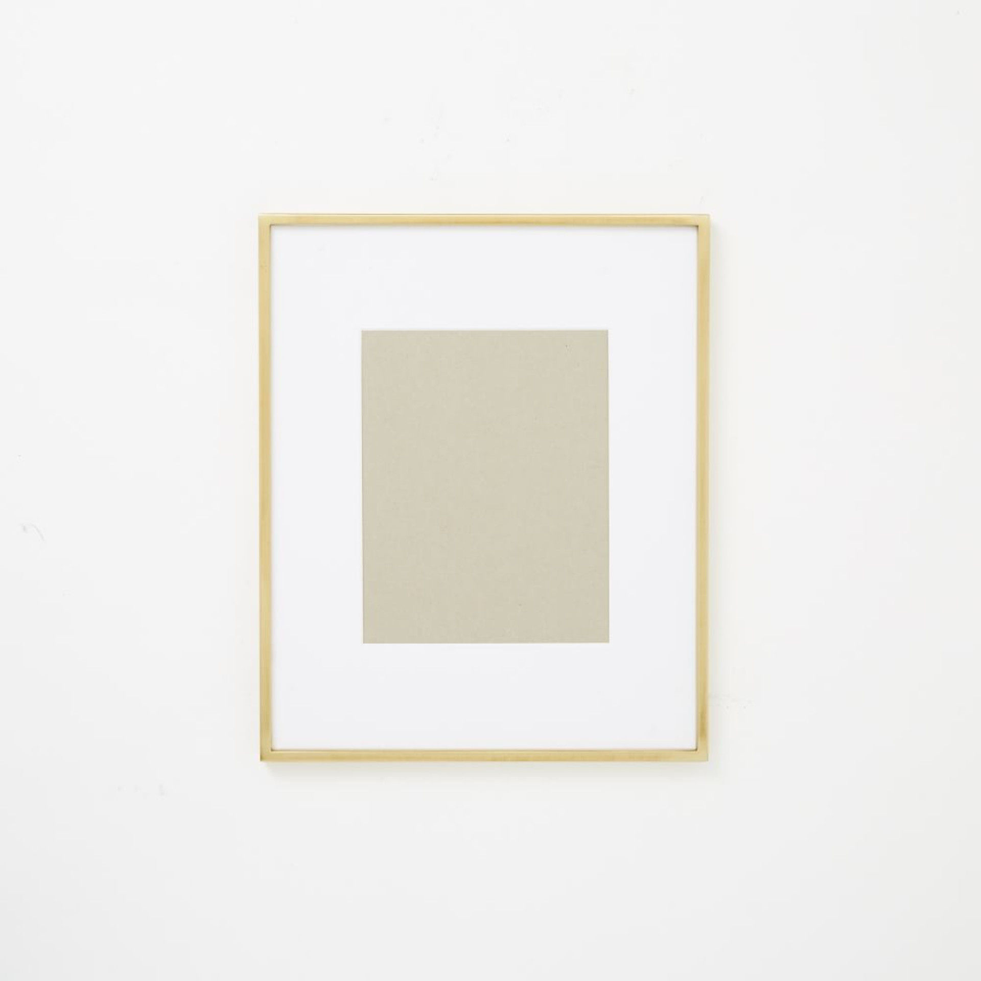 Gallery Frames - Polished Brass — view 1