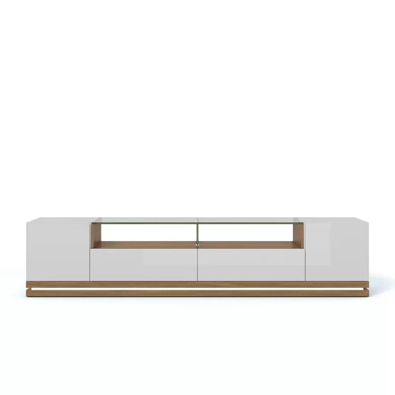 Maple Cream / Off White Graidy TV Stand for TVs up to 70"
 thumbnail 3