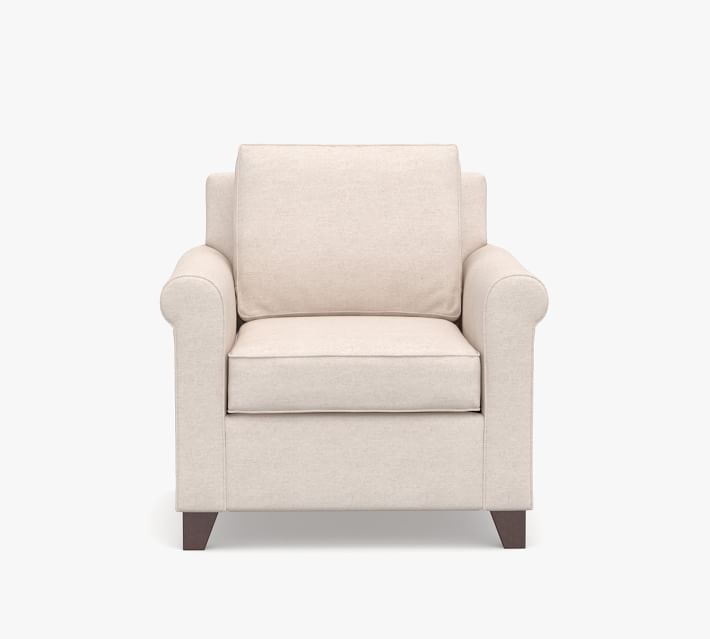 Cameron Roll Arm Upholstered Armchair thumbnail 4