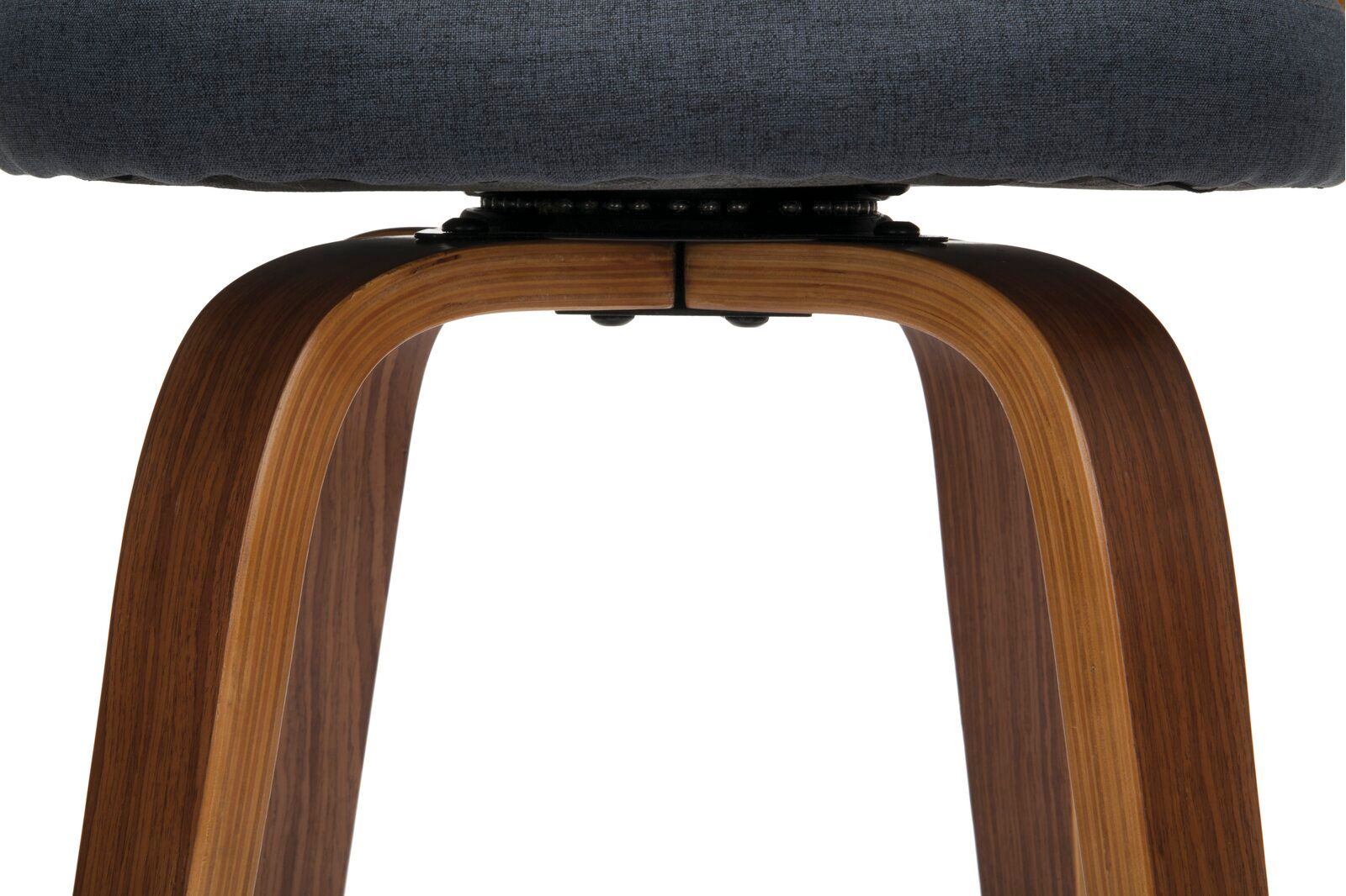 Lacayo Mid Century Modern Low Back Bentwood Frame Swivel Bar Stool thumbnail 7