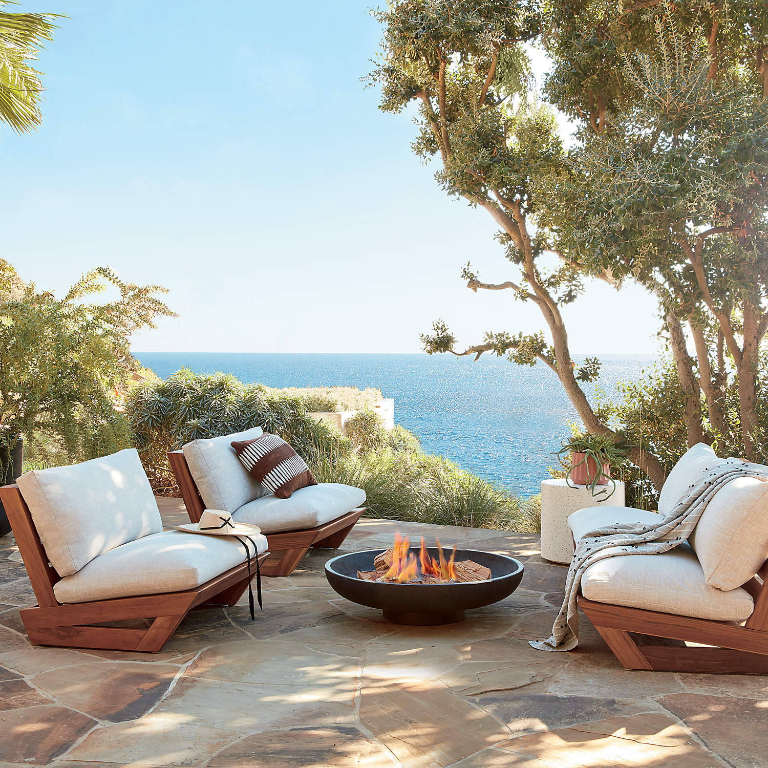 Sunset Teak Lounge Chair thumbnail 7