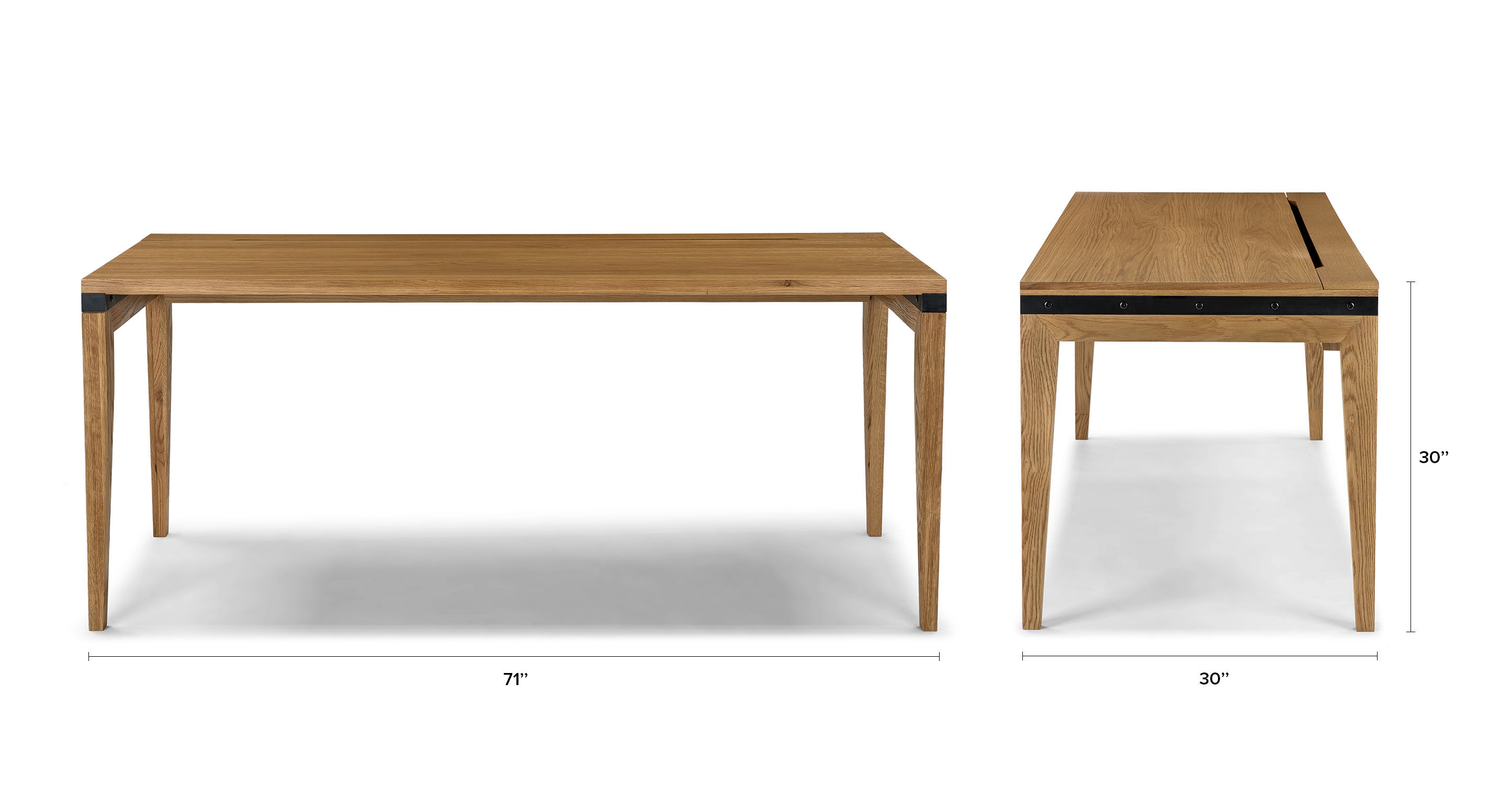 Madera Oak 71" Desk thumbnail 8