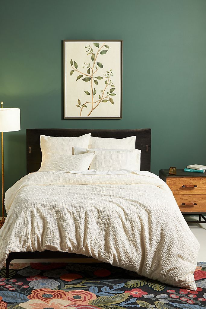 Textured Nori Duvet Cover thumbnail 2