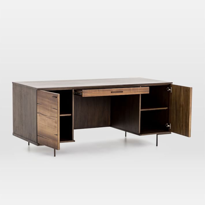 Natural Wood Desk thumbnail 3