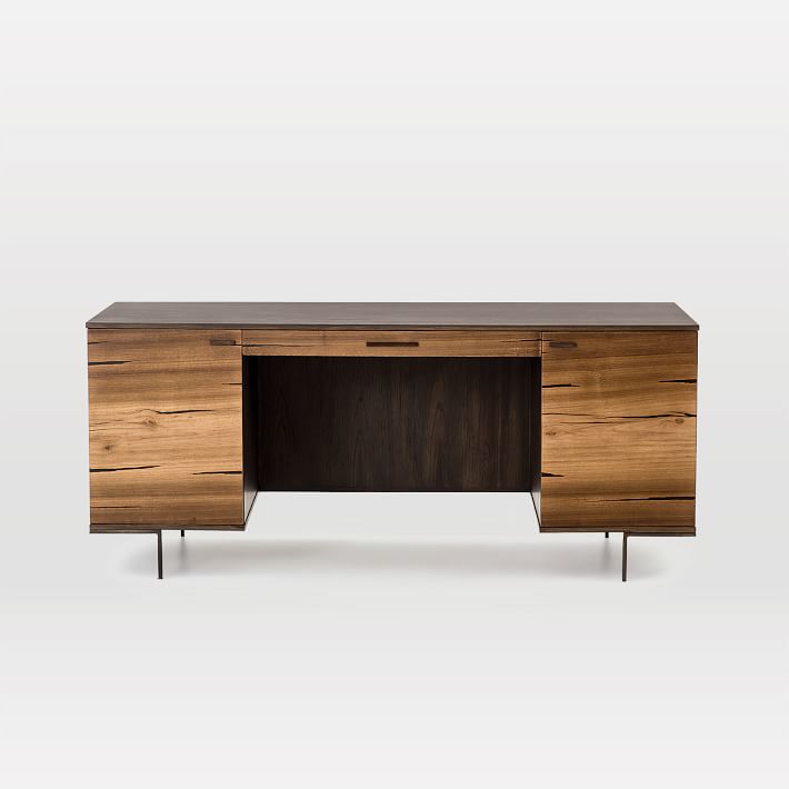 Natural Wood Desk thumbnail 4