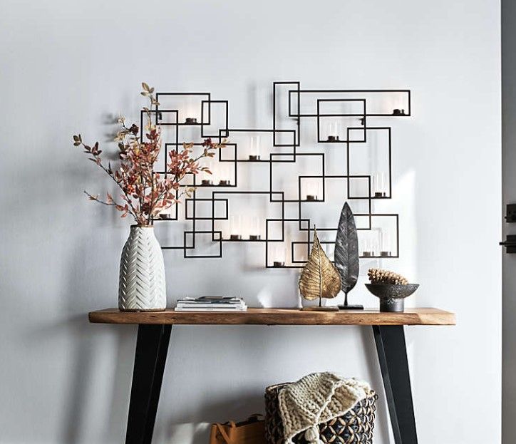 Circuit Metal Wall Candle Holder thumbnail 2