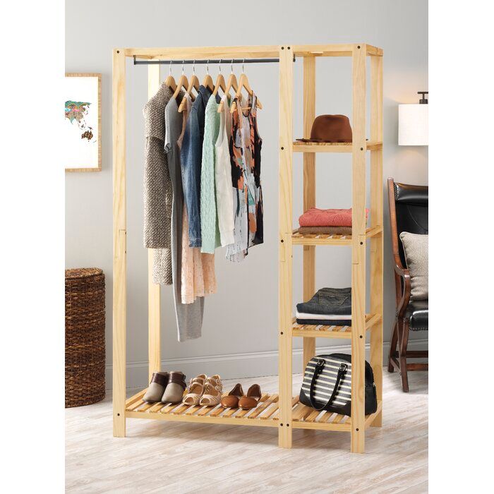 Slat Wood Closet System thumbnail 6