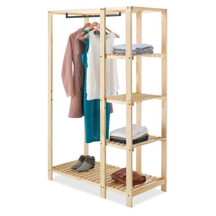 Slat Wood Closet System thumbnail 7