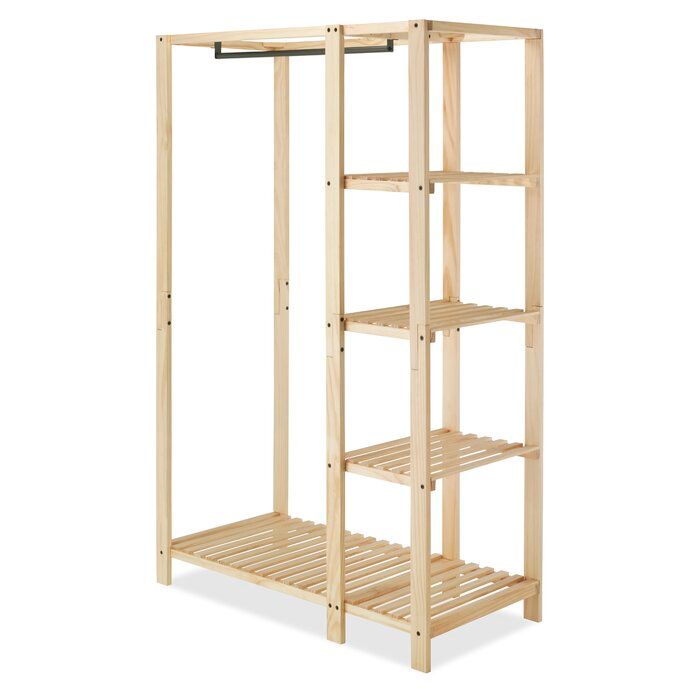 Slat Wood Closet System thumbnail 8