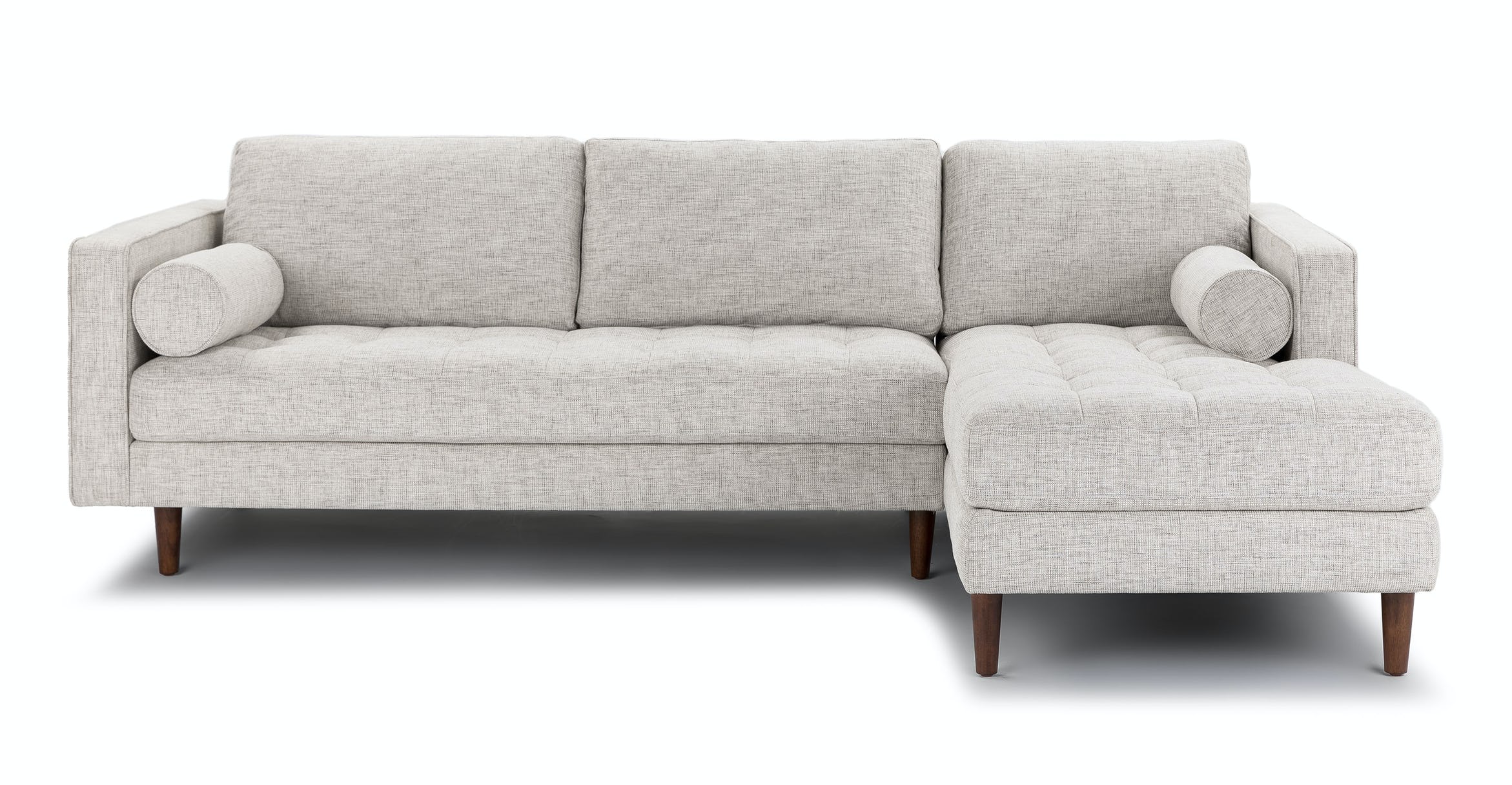 Sven Birch Ivory Right Sectional Sofa thumbnail 3