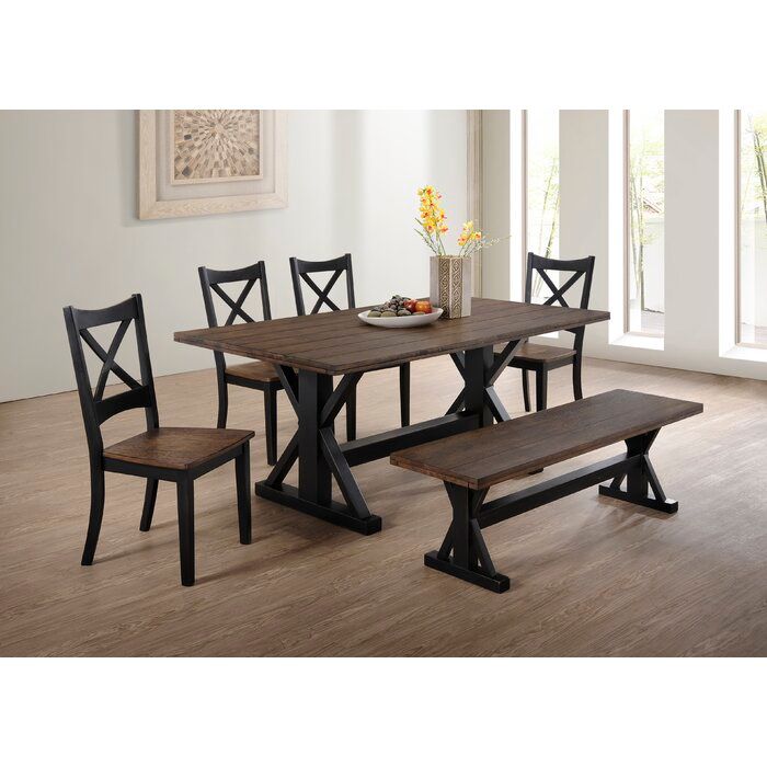 Landrum Solid Wood Dining Chair - Set of 2 thumbnail 4