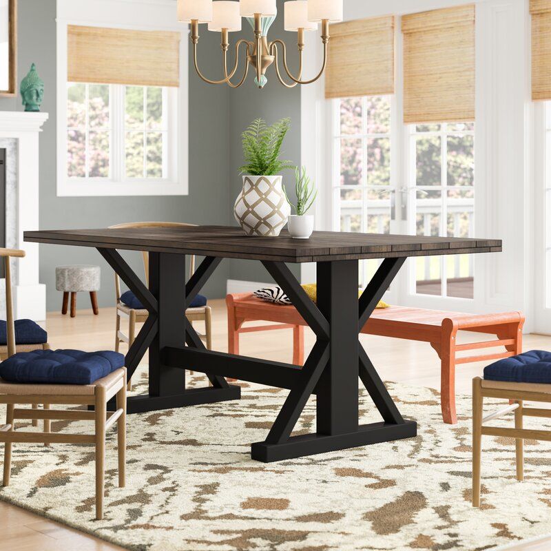 Solid Wood Dining Table thumbnail 2