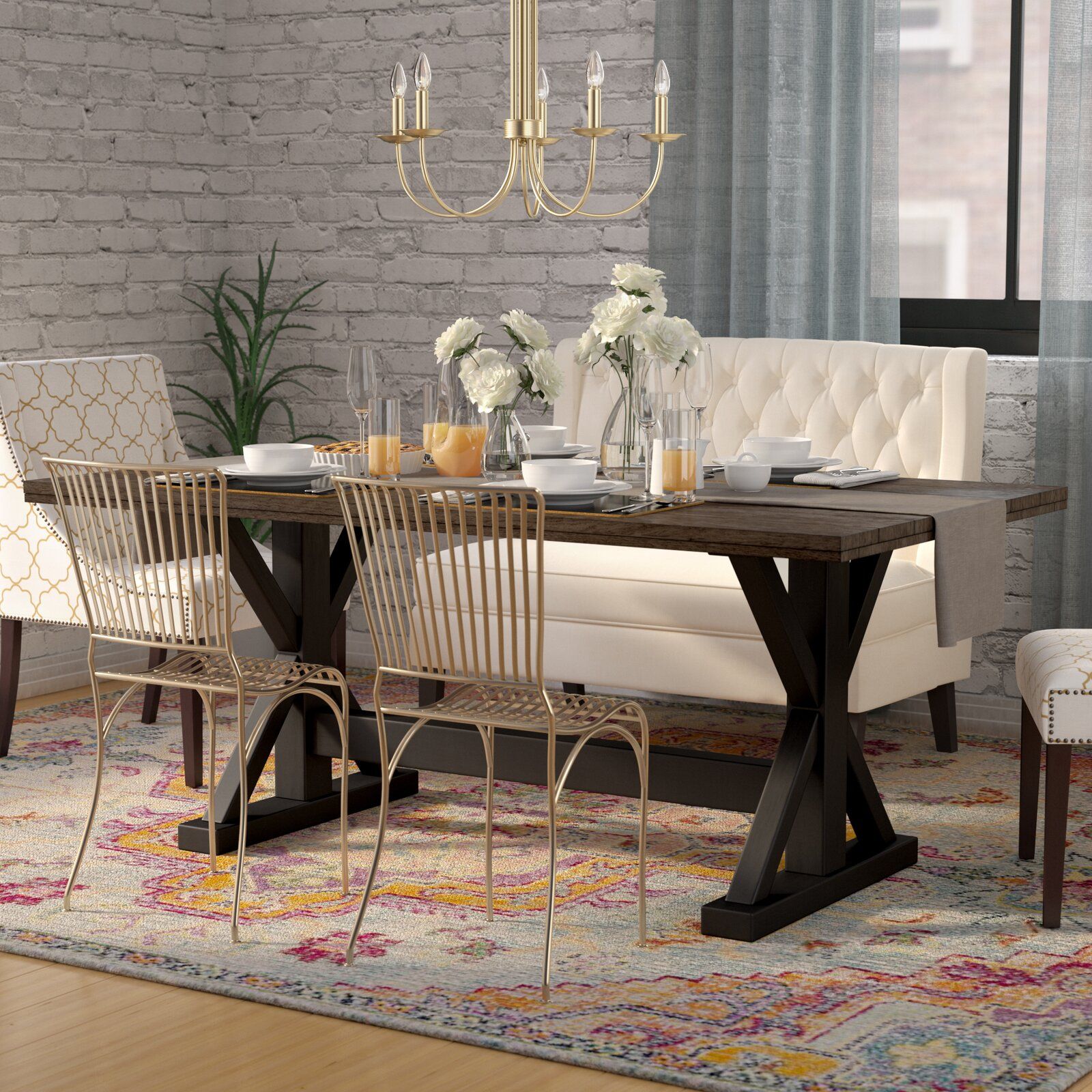 Solid Wood Dining Table thumbnail 3