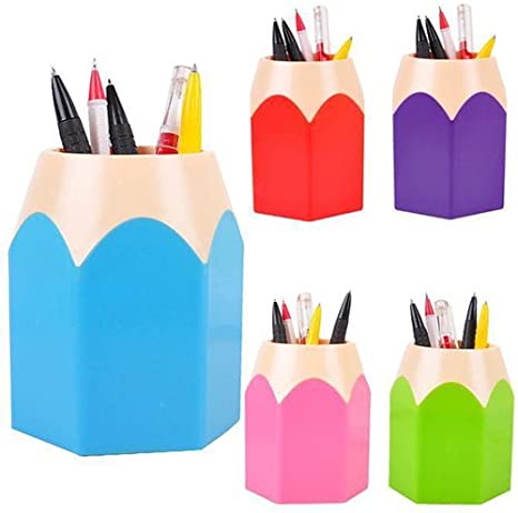 Bluelans Pack of 5 Assortd Color Pen Vase thumbnail 2