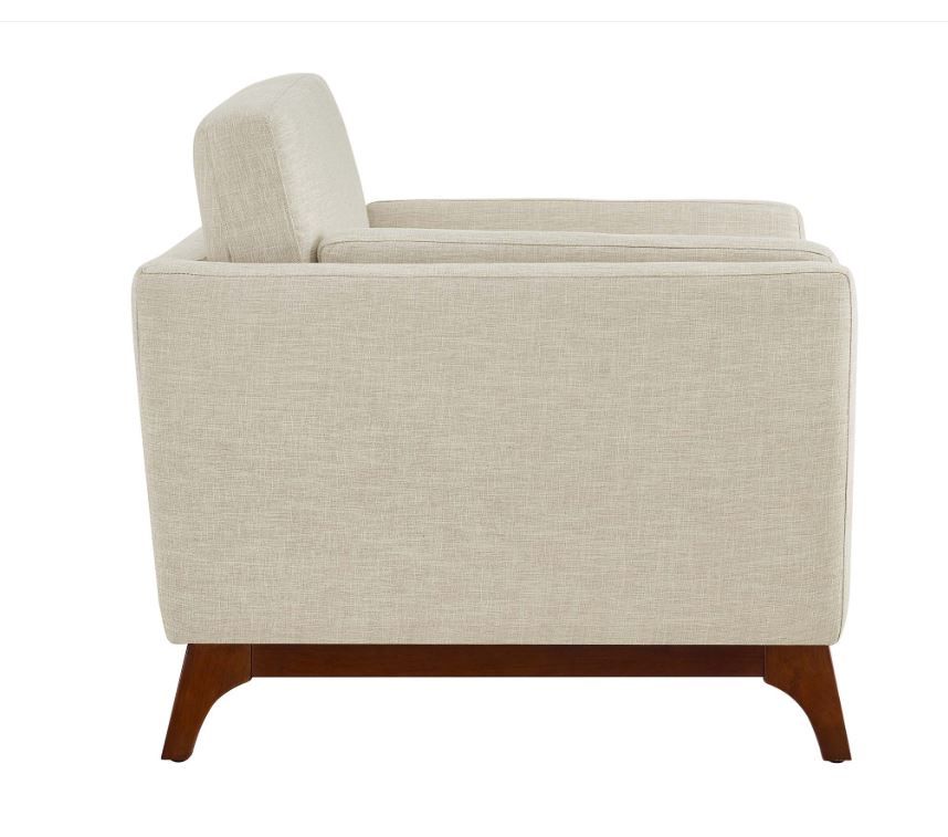 Naccah Upholstered Fabric Armchair thumbnail 2