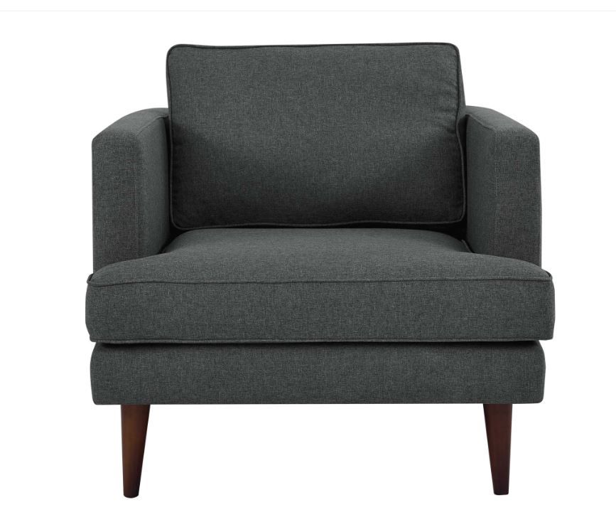 Lige Upholstered Fabric Armchair thumbnail 2