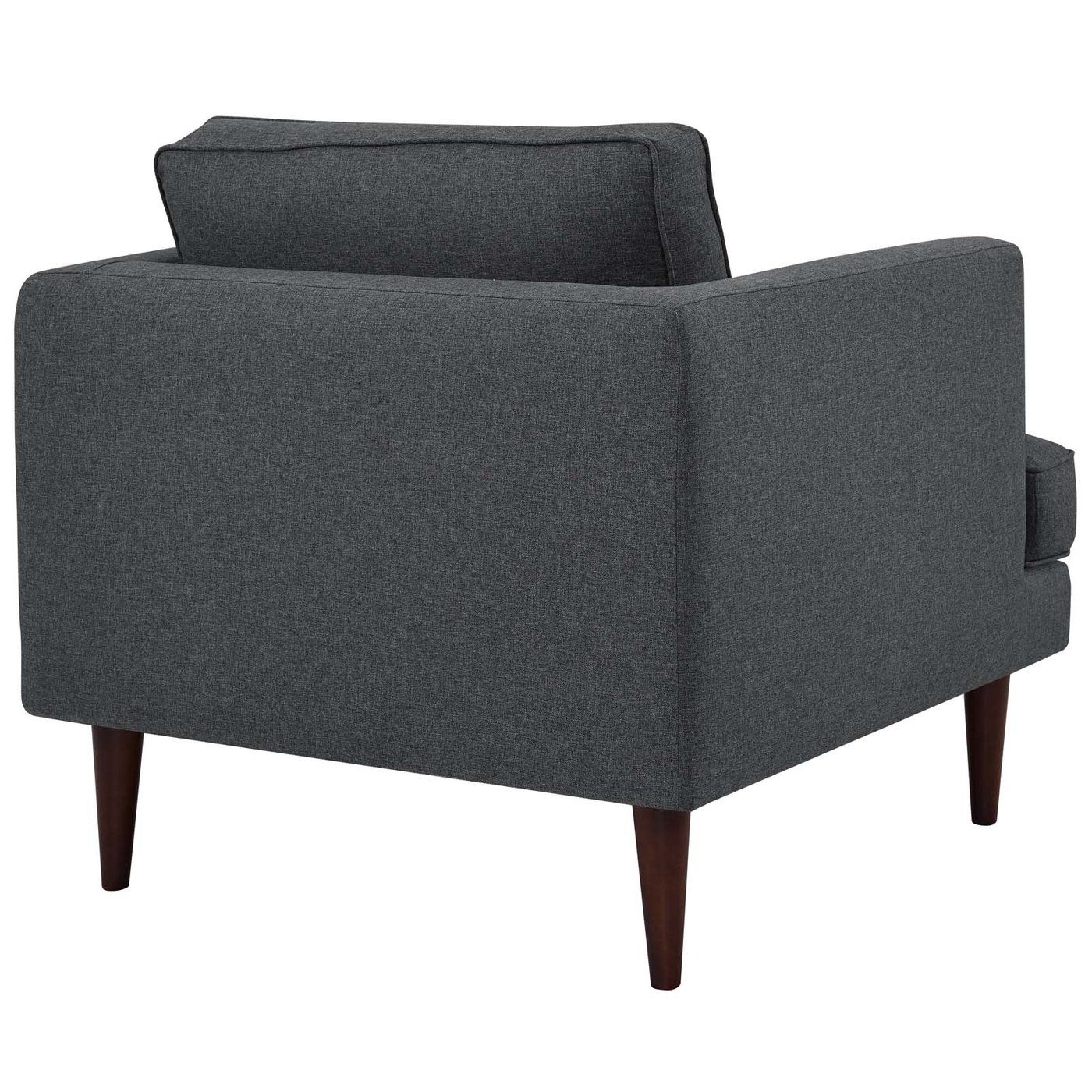 Lige Upholstered Fabric Armchair thumbnail 5