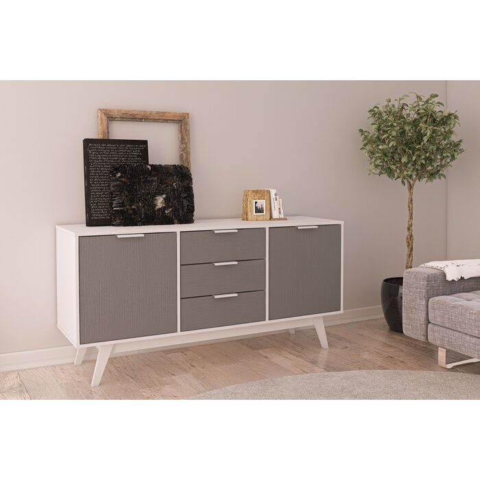 Ebenezer Three Drawer Sideboard thumbnail 2