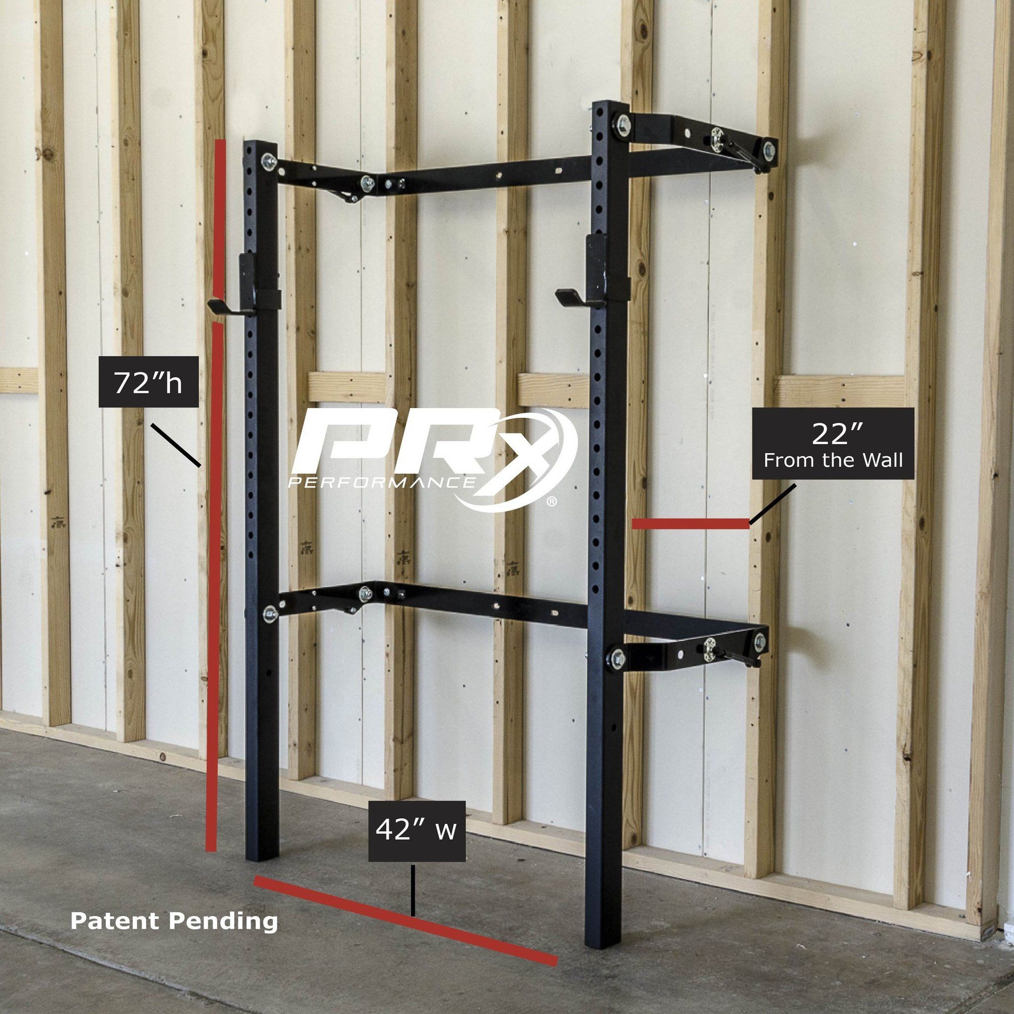 Folding Squat Rack thumbnail 3
