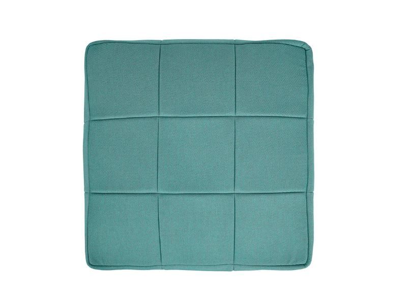 Corvos Ocean Teal Ottoman thumbnail 2