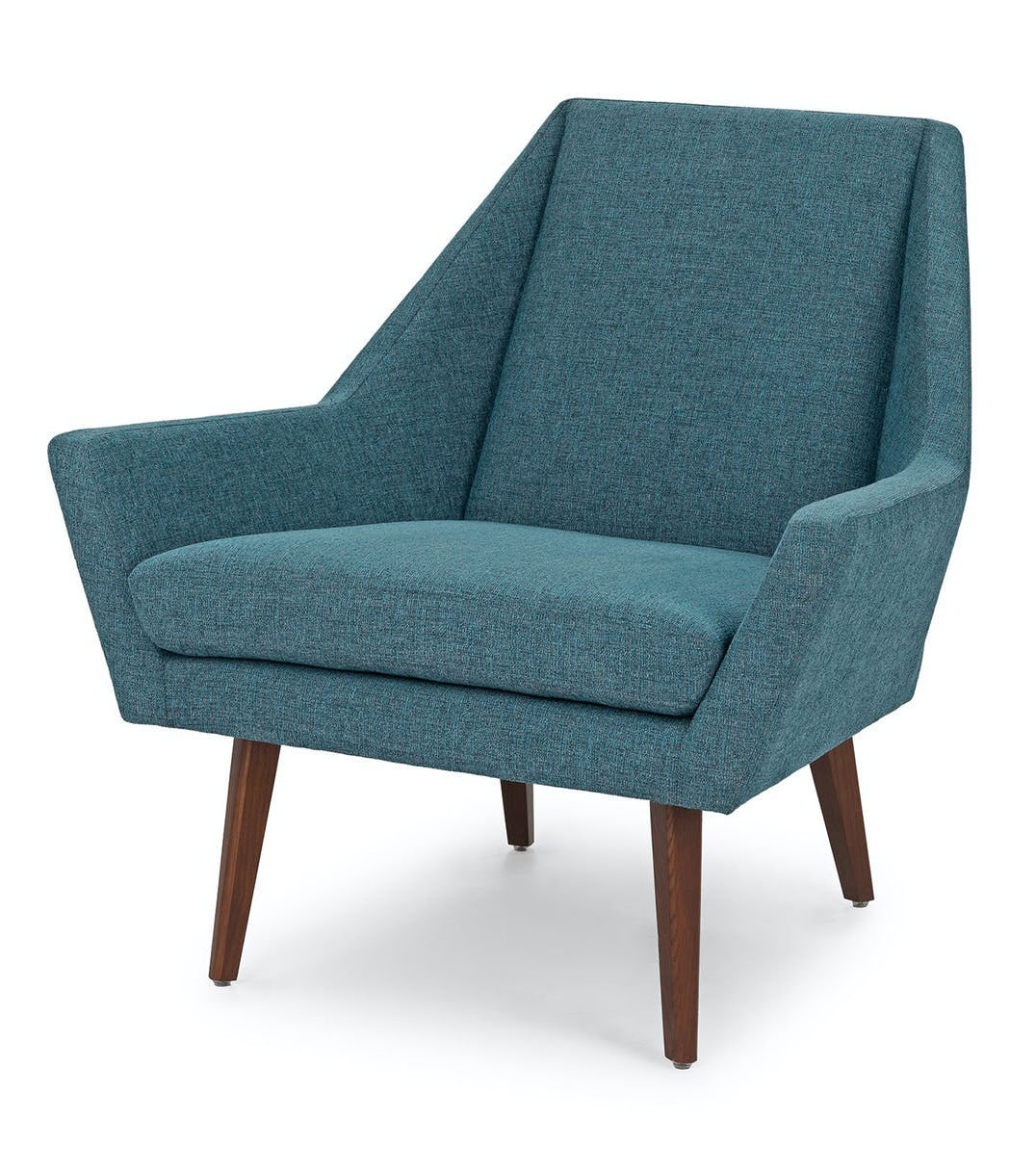 Angle Andaman Blue Chair thumbnail 2