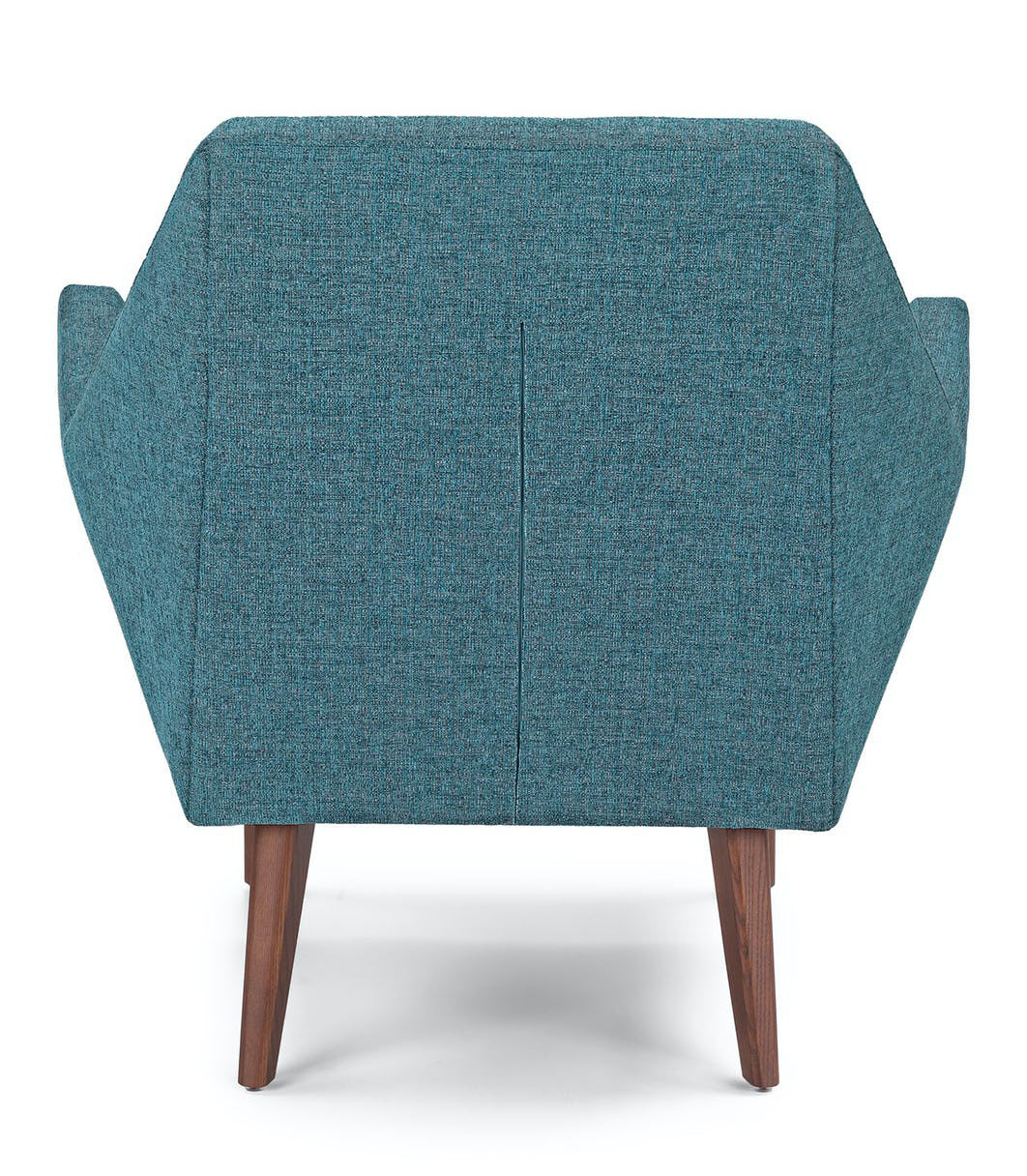 Angle Andaman Blue Chair thumbnail 4