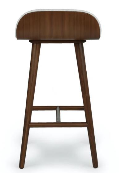 Sede Mist Gray Walnut Counter Stool thumbnail 4