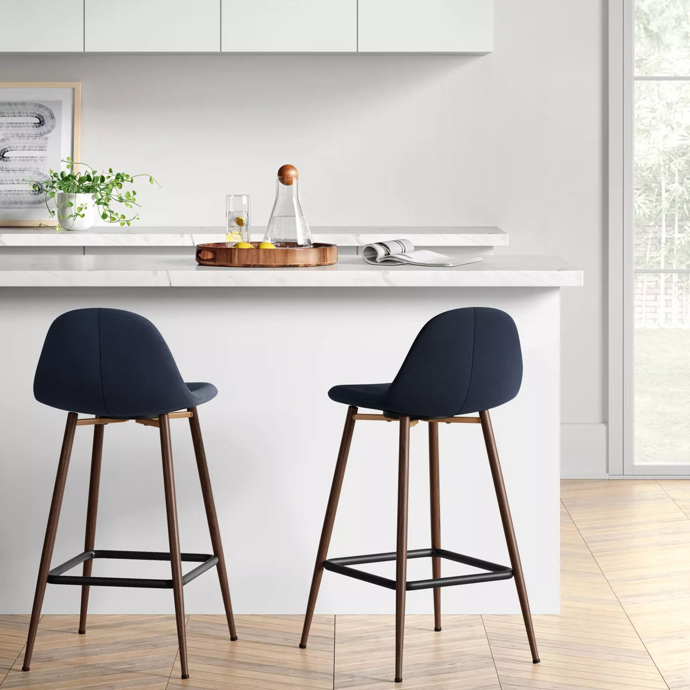 Copley Upholstered Counter And Bar Stools thumbnail 5