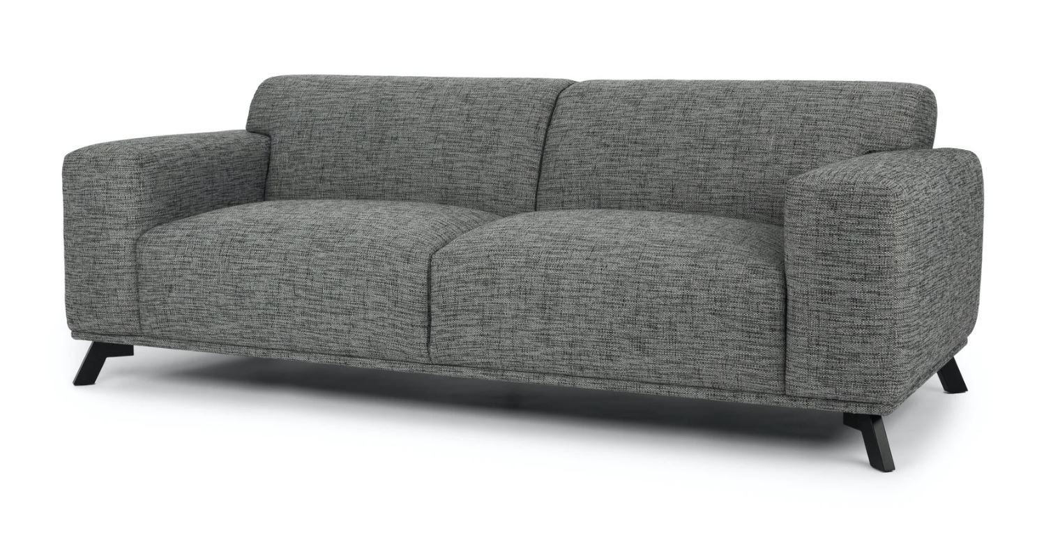 Volu Licorice Cream Sofa thumbnail 2