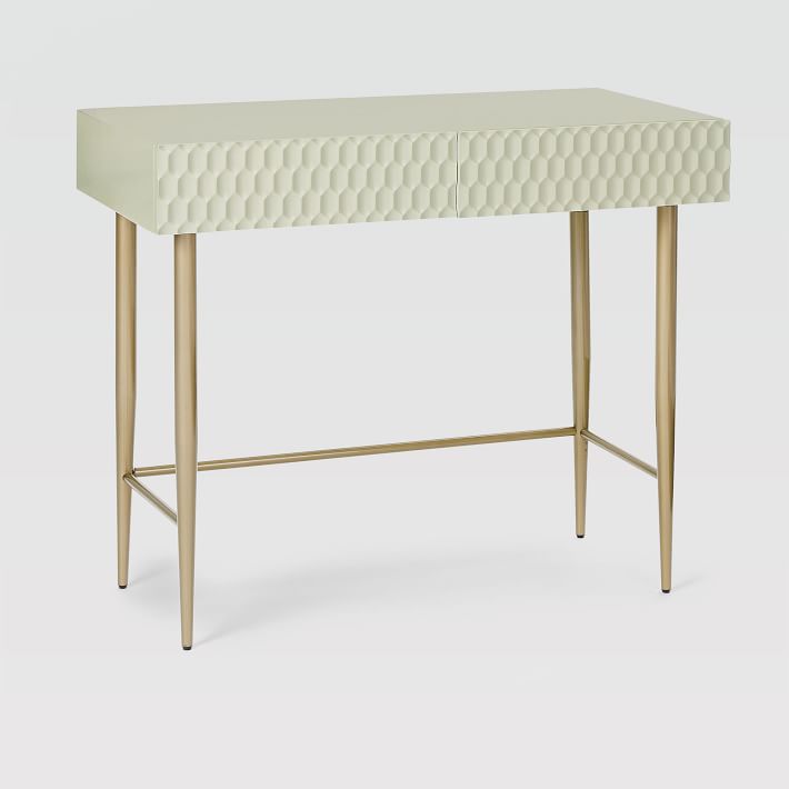 Audrey Mini Desk - Parchment thumbnail 2