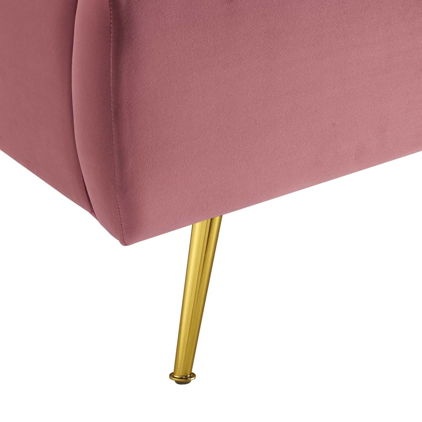 Larra Velvet Wingback Bed - Queen thumbnail 5