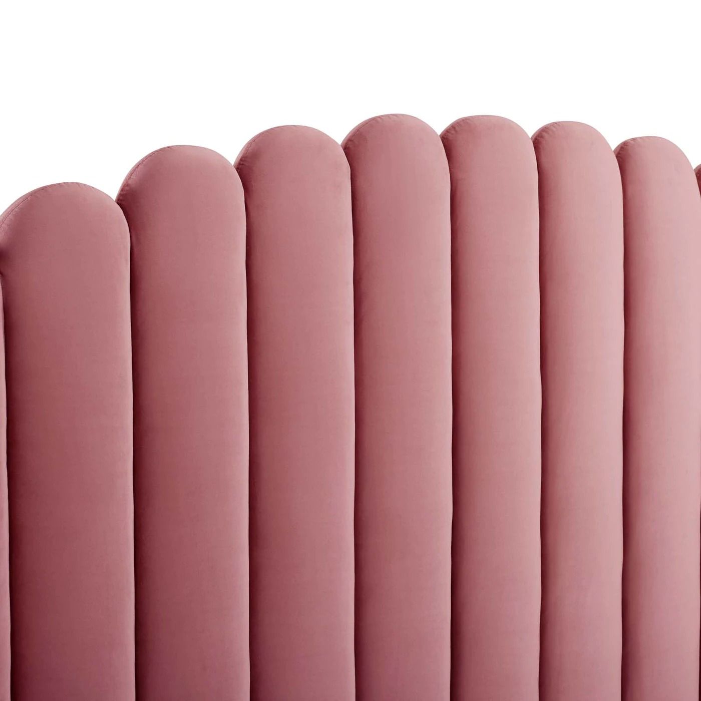 Larra Velvet Wingback Bed - Queen thumbnail 6