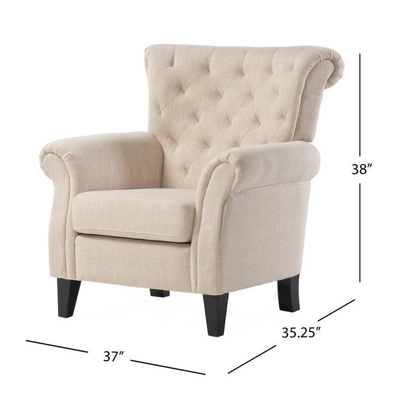 Losoto Upholstered Armchair thumbnail 9