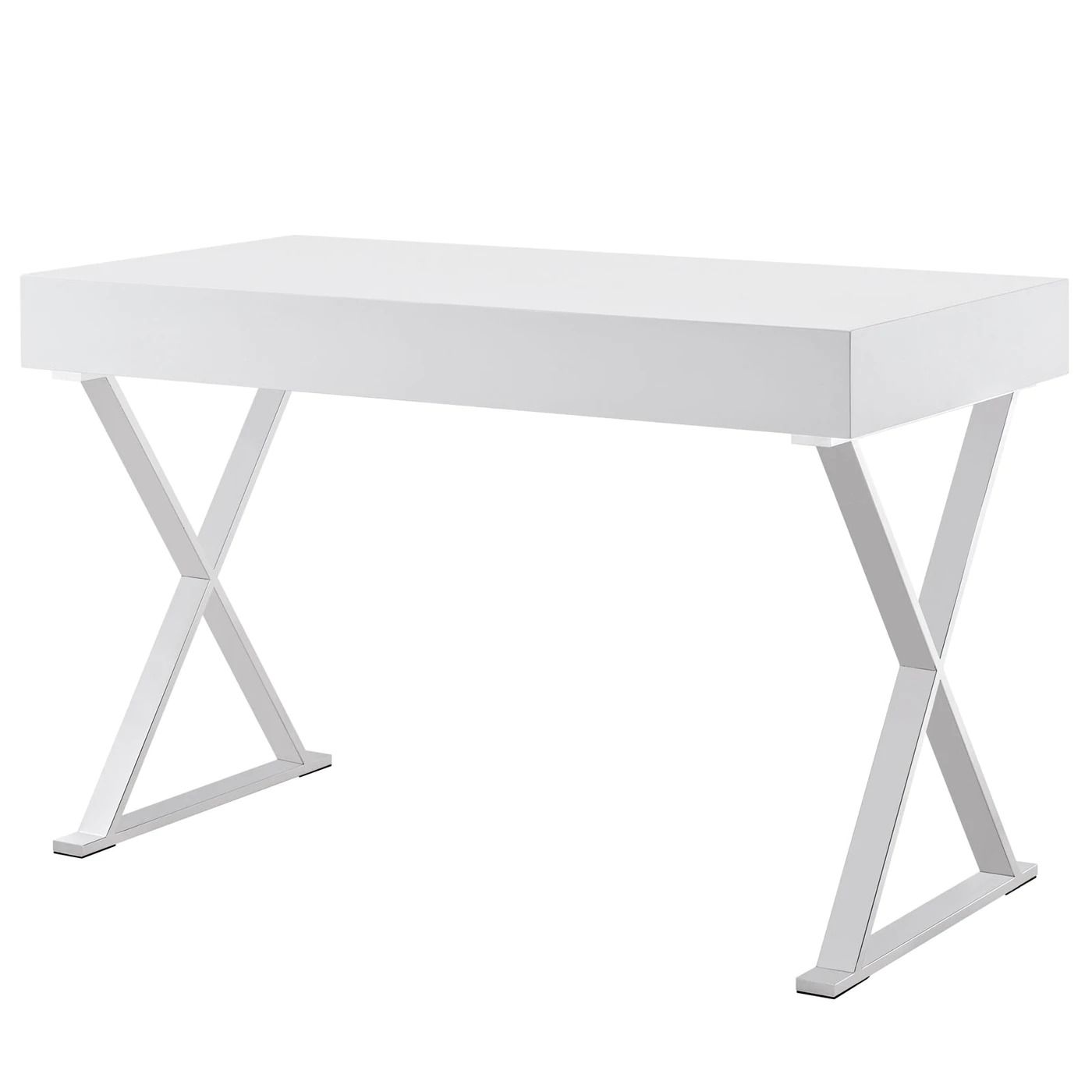 Lexor Office Desk - White thumbnail 2