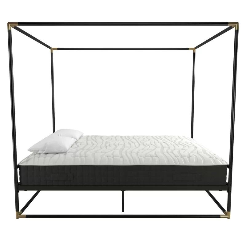 Celeste Metal Canopy Bed-King thumbnail 4