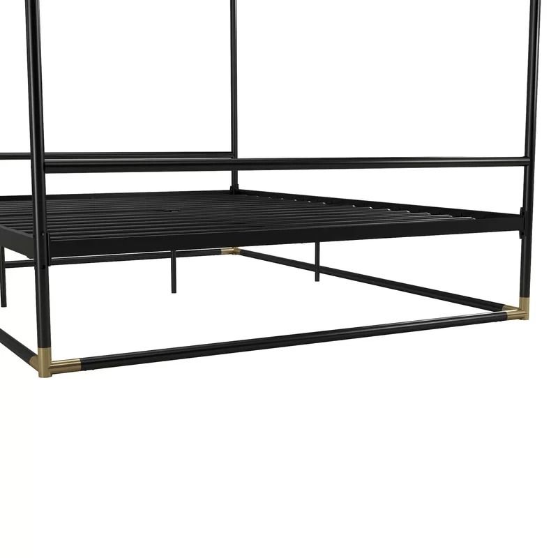 Celeste Metal Canopy Bed-King thumbnail 8