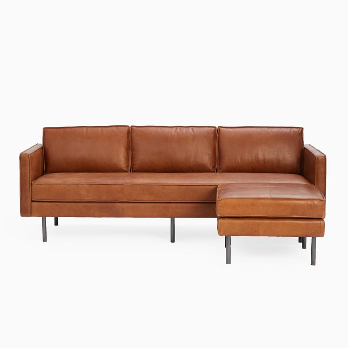 Axel Leather Reversible Sectional thumbnail 3