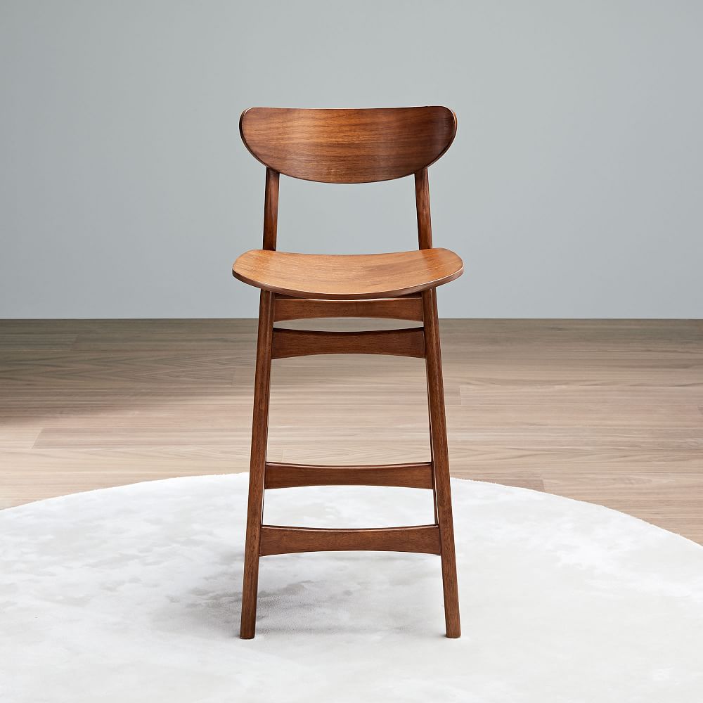 Classic Cafe Walnut Bar and Counter Stools thumbnail 3